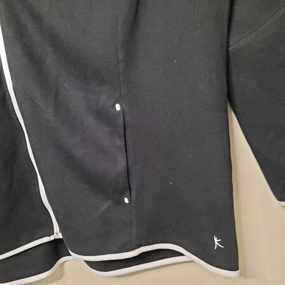 Danskin Now Black Zip Up Sweater - Women's 4XL - Picture 8 of 16